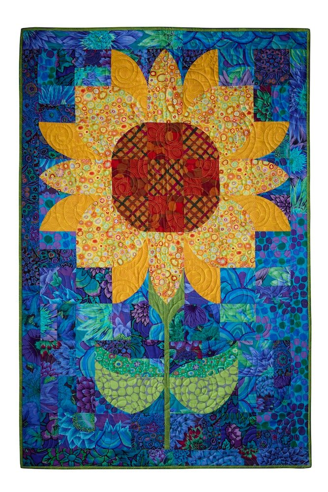Posh Seasonal Kit Sunflower August Make - Woven Modern Fabric Gallery
