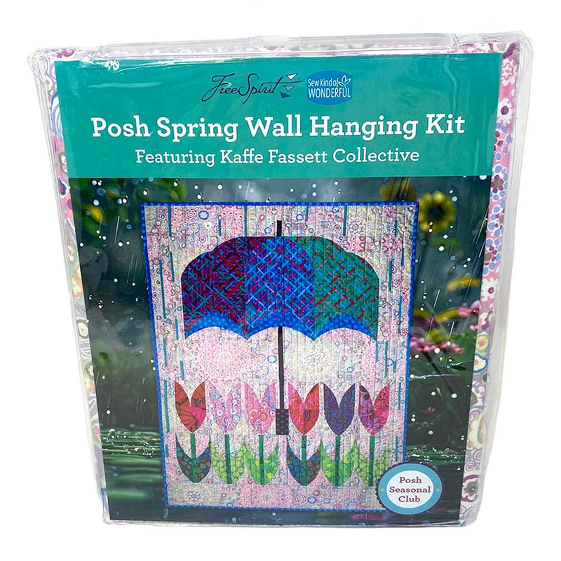 Posh Spring Wall Hanging Kit - Woven Modern Fabric Gallery