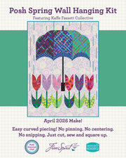 Posh Spring Wall Hanging Kit - Woven Modern Fabric Gallery