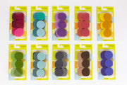 Pre Cut Wool Circle Appliqué Pack 1 1/2" - Woven Modern Fabric Gallery