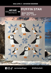 Puffin Star - Woven Modern Fabric Gallery