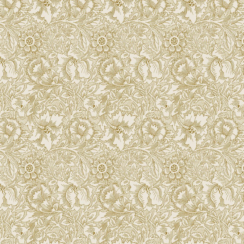 Morris & Co. Pure Poppy Quilt Backing fabric - Woven Modern Fabric Gallery