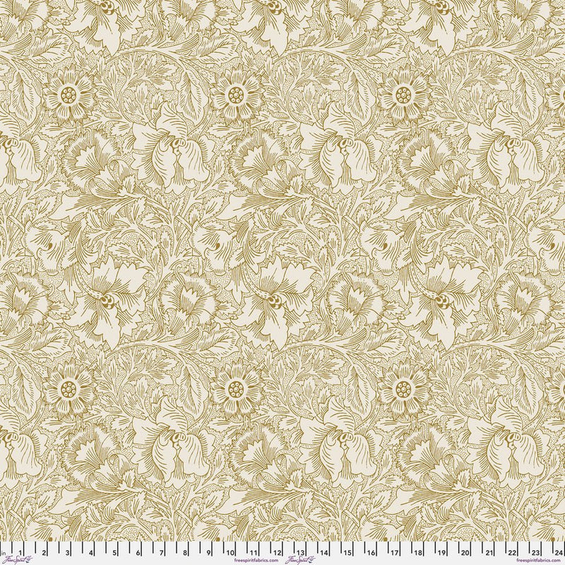 Morris & Co. Pure Poppy Quilt Backing fabric - Woven Modern Fabric Gallery