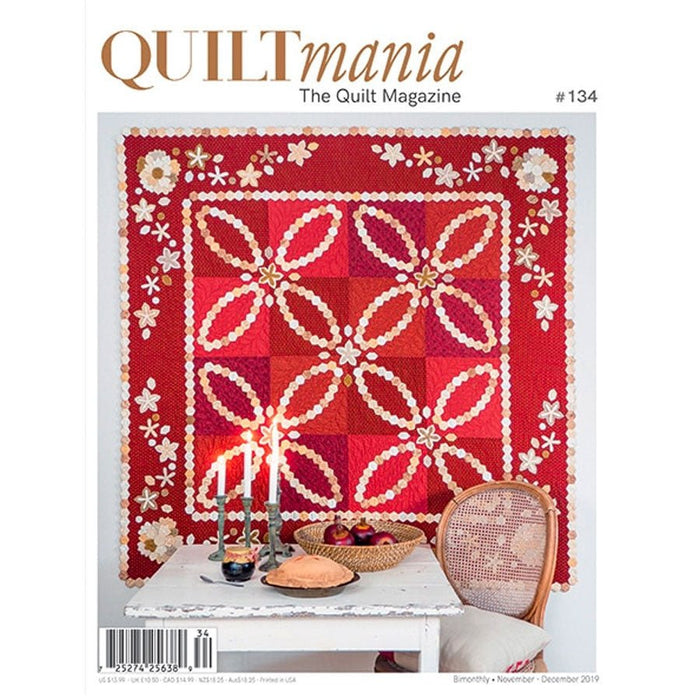 Quiltmania #134 - Woven Modern Fabric Gallery