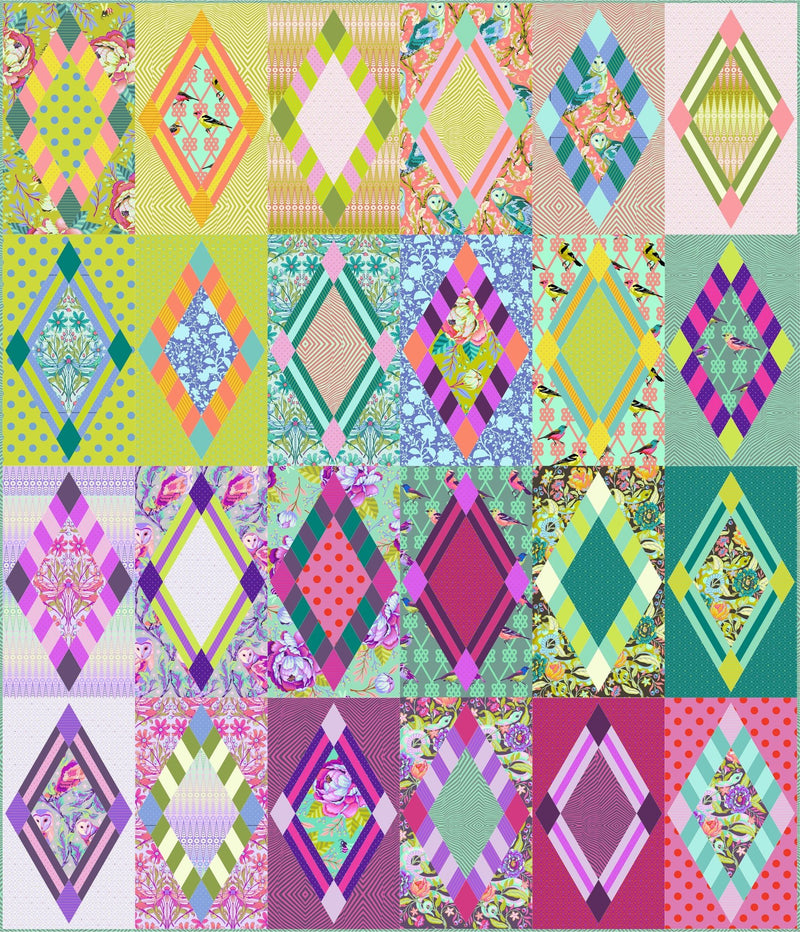 Rise & Shine Quilt Kit - Woven Modern Fabric Gallery