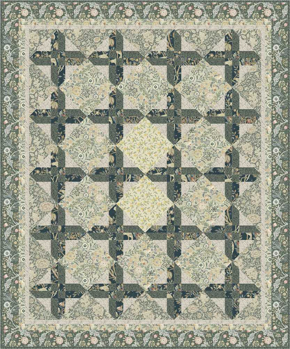 Scottish Cross Quilt Pattern Download - Woven Modern Fabric Gallery