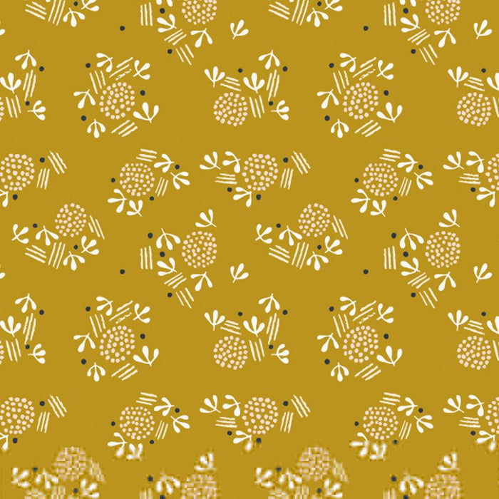 Seeds Gold - Woven Modern Fabric Gallery