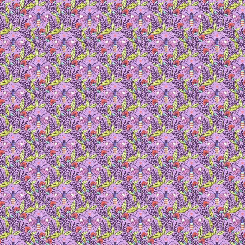 Shake Your Honey Maker Blossom - Woven Modern Fabric Gallery