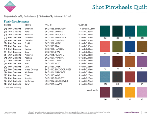 Shot Pinwheels - Woven Modern Fabric Gallery