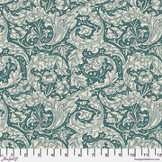 Small Bachelor Buttons Emery Blue - Woven Modern Fabric Gallery