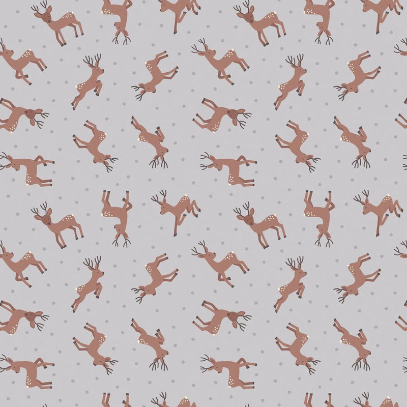 Small Deer - Woven Modern Fabric Gallery