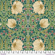 Morris & Co. Small Pimpernel Citrus Sage fabric- Woven Modern Fabric Gallery