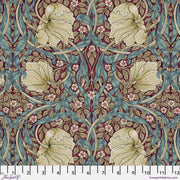 Morris & Co. Small Pimpernel Teal Berry fabric- Woven Modern Fabric Gallery
