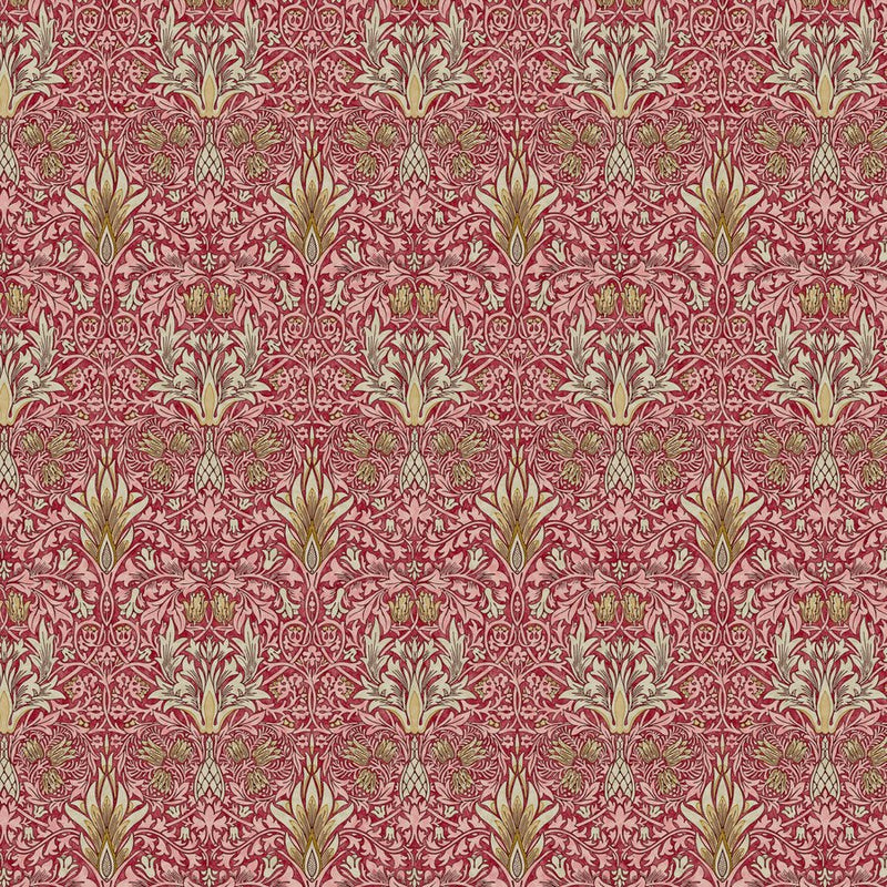 Small Snakeshead Thorned Rose - Woven Modern Fabric Gallery