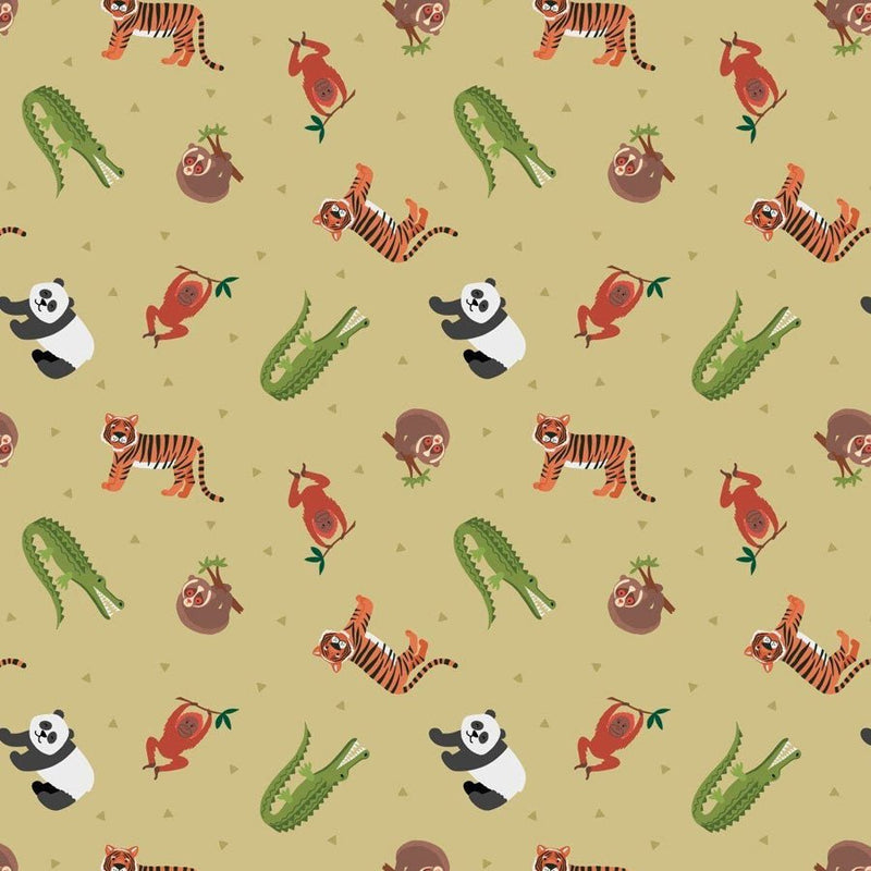 Small things World Animals - Woven Modern Fabric Gallery