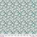 Small Wallflower Blue - Woven Modern Fabric Gallery