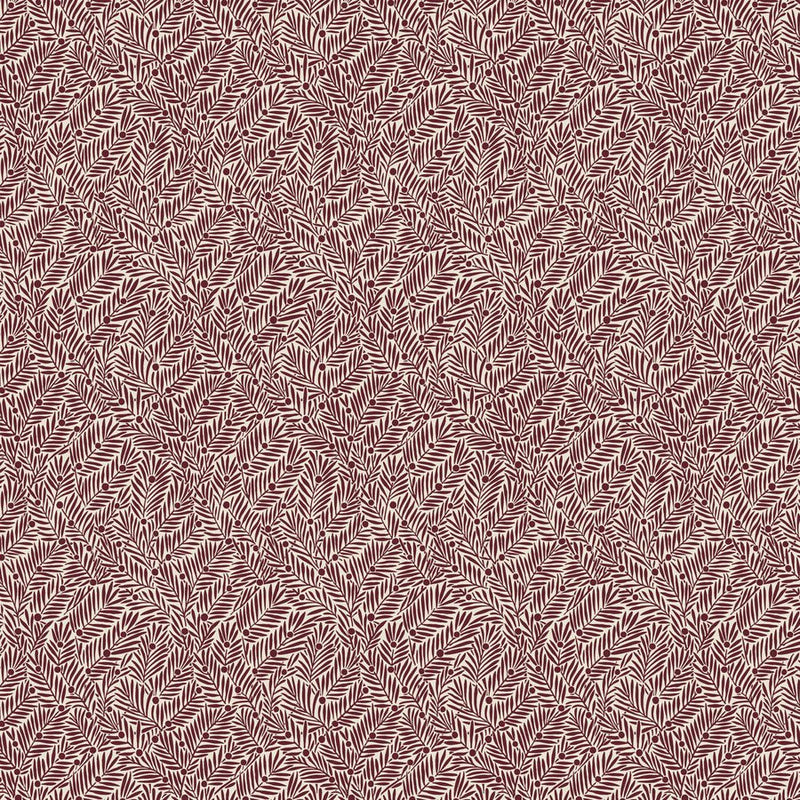 Small Yew & Aril Berry - Woven Modern Fabric Gallery