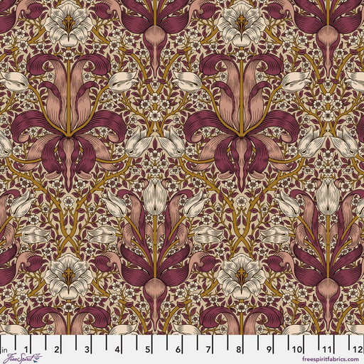 Morris & Co. Spring Thicket Barbed Berry fabric- Woven Modern Fabric Gallery