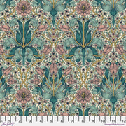 Morris & Co. Spring Thicket Teal fabric - Woven Modern Fabric Gallery