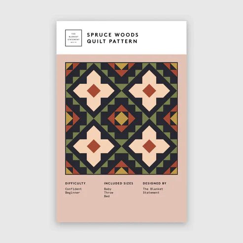Spruce Woods Quilt Pattern - Woven Modern Fabric Gallery