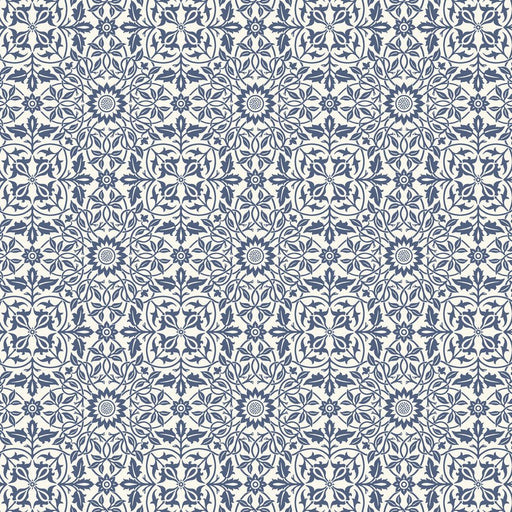 St James Blue - Woven Modern Fabric Gallery