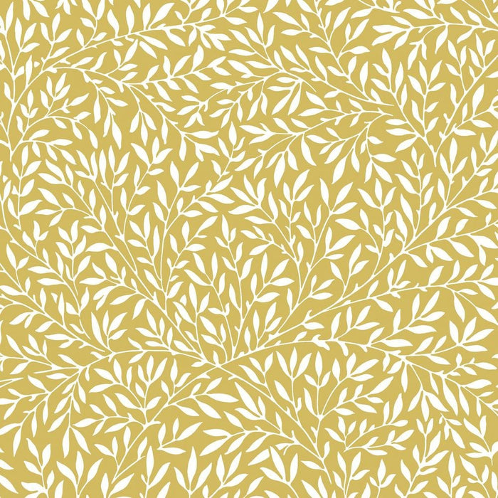 Standen Lily Yellow - Woven Modern Fabric Gallery