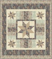 Standen Stars Quilt Download - Woven Modern Fabric Gallery