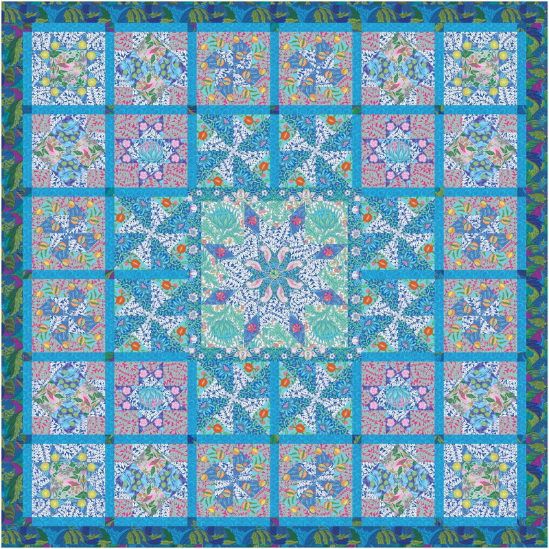 Star Sampler Quilt Pattern PDF - Woven Modern Fabric Gallery