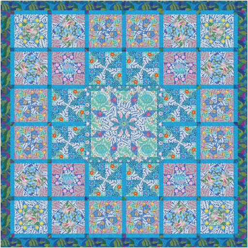 Star Sampler Quilt Pattern PDF - Woven Modern Fabric Gallery