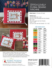 Stitch Lovely Cross stitch Pattern - Woven Modern Fabric Gallery