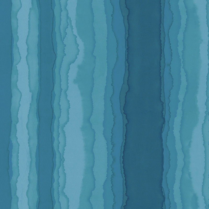 Stratosphere Peacock Quilt Backing - Woven Modern Fabric Gallery