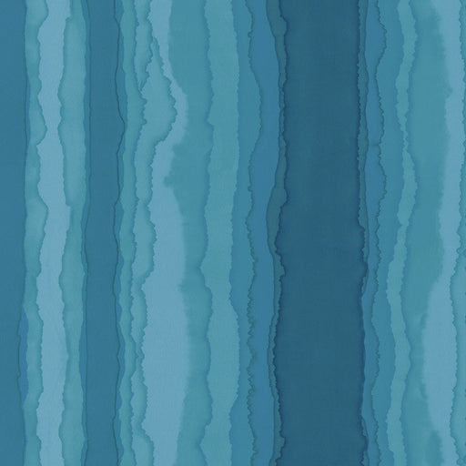 Stratosphere Peacock Quilt Backing - Woven Modern Fabric Gallery