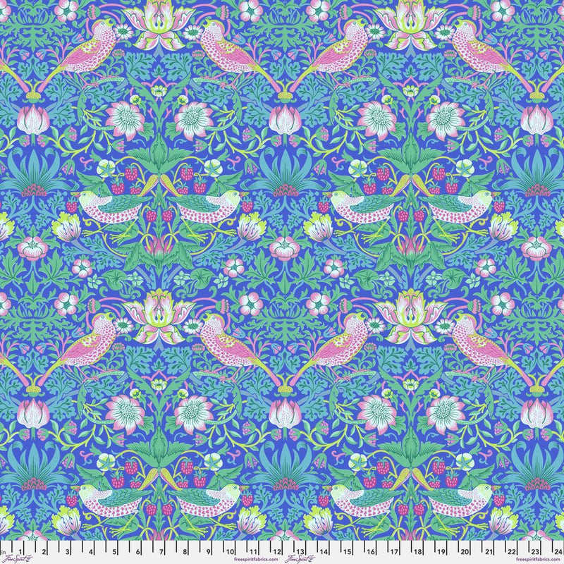 Strawberry Thief Blue - Woven Modern Fabric Gallery