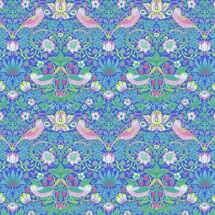 Strawberry Thief Blue - Woven Modern Fabric Gallery