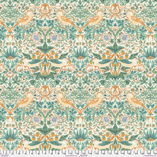Strawberry Thief Mint - Woven Modern Fabric Gallery