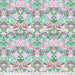 Strawberry Thief Pink Aqua - Woven Modern Fabric Gallery