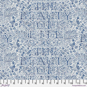 The Beauty of Life Indigo - Woven Modern Fabric Gallery