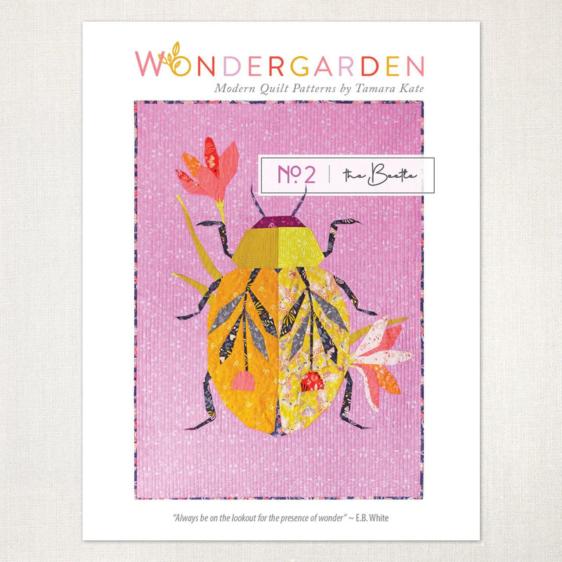 The Beetle Quilt Pattern - Woven Modern Fabric Gallery