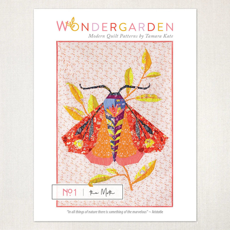 Tamara Kate The Moth Quilt Pattern - Woven Modern Fabric Gallery