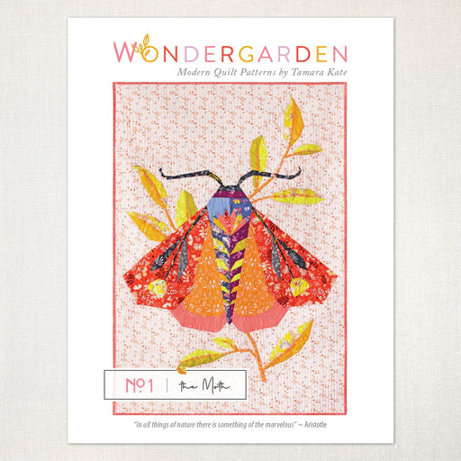 The Moth Quilt Pattern - Woven Modern Fabric Gallery