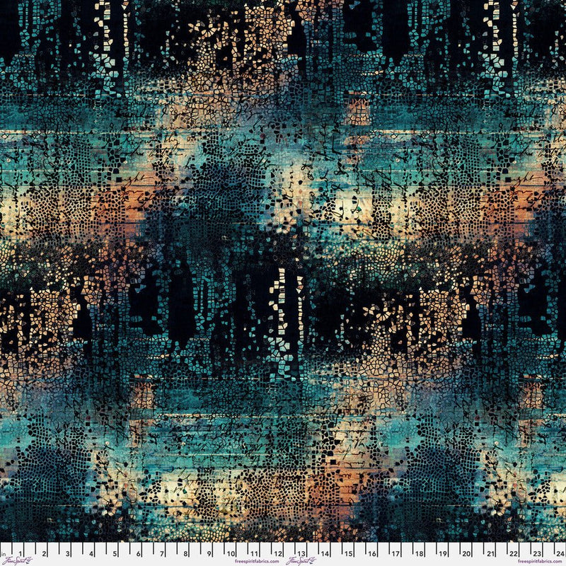 Tim Holtz Abandoned Fractured Mosaic - Woven Modern Fabric Gallery
