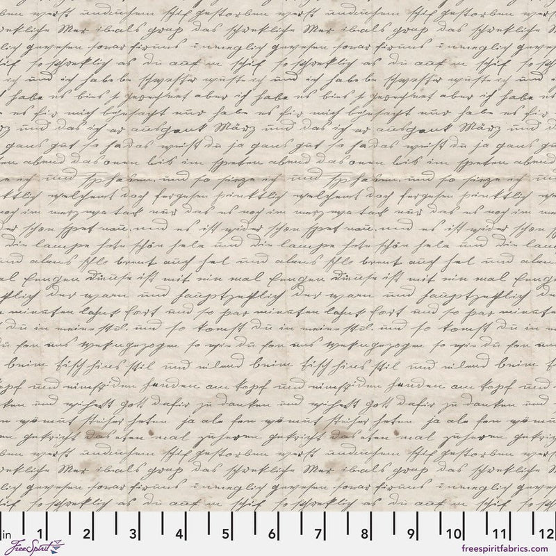Tim Holtz Charcoal Handwriting - Woven Modern Fabric Gallery