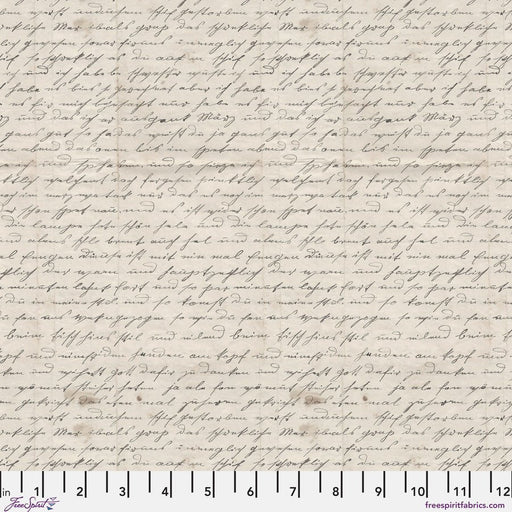 Tim Holtz Charcoal Handwriting - Woven Modern Fabric Gallery