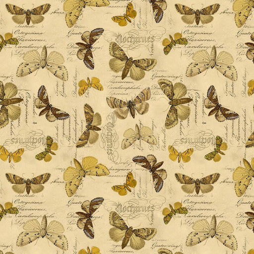 Tim Holtz Yellow Specimen - Woven Modern Fabric Gallery
