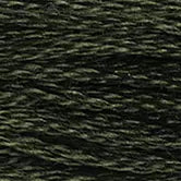 DMC Embroidery Floss 934 Seaweed