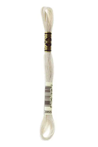 DMC Embroidery Floss 3866 Garlic White