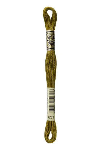 DMC Embroidery Floss 831 Bronze