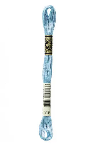 DMC Embroidery Floss 519 Bluish Spray