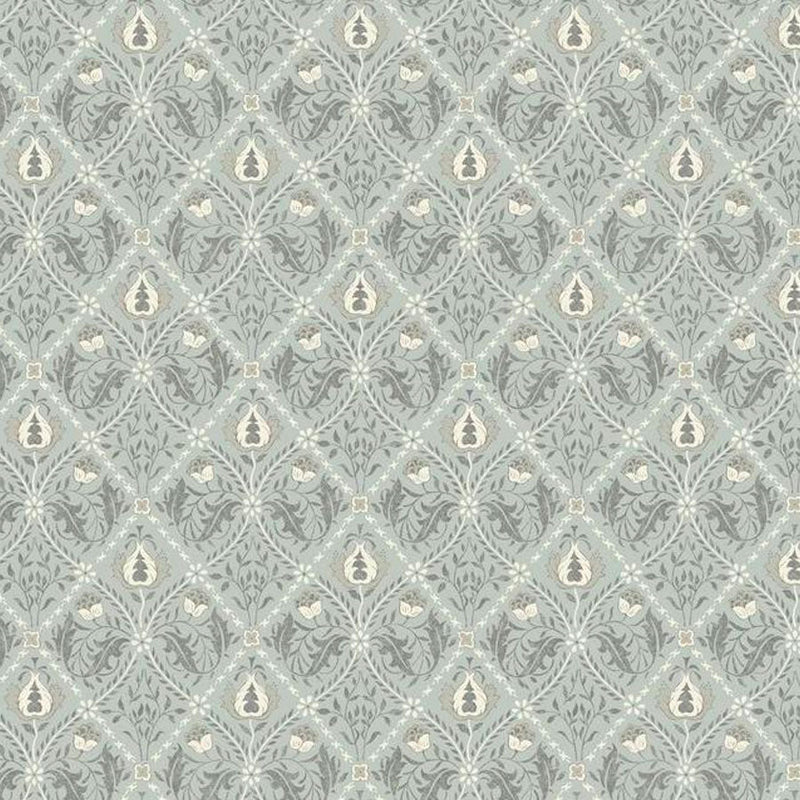 Trellis Mint - Woven Modern Fabric Gallery