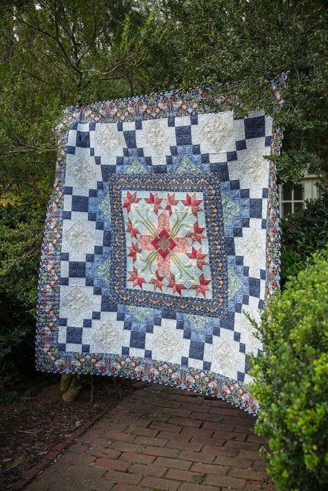 True Morris Quilt Pattern Download - Woven Modern Fabric Gallery